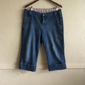 Crop jeans